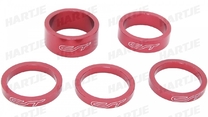 SPACER SET CONTEC SELECT 1 1/8" RED