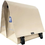 Clarijs fietstas dubbel XL PVC 46L met uitsparing