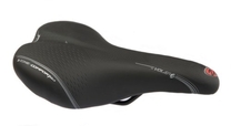 Zadel Selle Bassano Volare XL - zwart