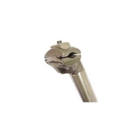 Merkloos Zadelpen atb 26.6 x 300mm aluminium zilver