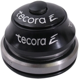 Balhoofdset Tecora 1 1/8" > 1 1/2" tapered ge&iuml;ntegreerd - Campagnolo passing - zwart