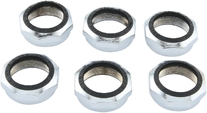 Balhoofd bovenmoer Bofix &oslash;22.2mm - chroom (6 stuks)