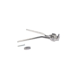 Esge middenstandaard 28inchinch zilver