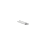Merkloos Spatbord bumperstang 28x1 1/2 mat zwart