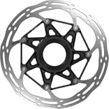 SRAM remschijf Centerline X Center Lock, RVS, zwarte aluminium spider, zonder Lock