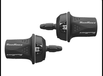 VERSTELLER TWIST RECHTS SUNRACE 6 SPEED GRIJS -WIT SHIMANO COMPATIBLE