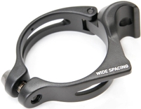 DERAD SRAM KLEMBAND WIDE 34.9MM ZWART