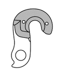 DERAD UNION PADHAAK GH161 ALM ZILVER