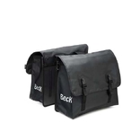 Beck Classic Dubbele Fietstas Bisonyl Mat Zwart 46L