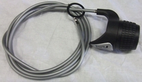 Versteller rechts 3sp SunRace 1490mm kabel grijs