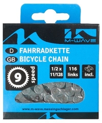 Fietsketting 9 speed M-Wave - 116 schakels