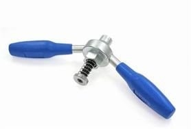 GRS CYCLUS HOUDER VORK SNIJ IJZER 1" KAAL