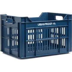 Urban Proof fietskrat 30 liter Dark blue Recycled