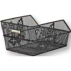 Basil mand cento s flower zwart schooltasmand