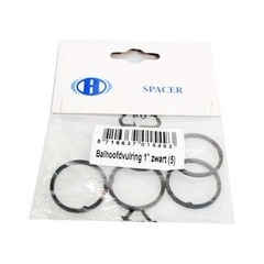 BALHD VULRING 1" M/PUNT ZW ZAK