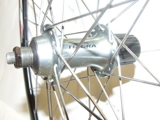 Achterwiel 28 Shimano Tiagra V24/27 Rodi Airline4 32gt. zwart
