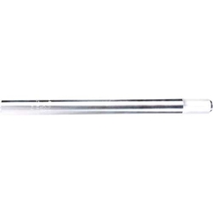 Boghal Zadelpen kaars 31.6 x 300mm aluminium