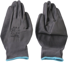 Montagehandschoen Werkplaats Grijs-nylon met PU-coating *XXL*