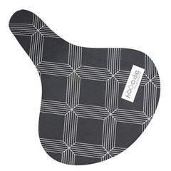 zadelovertrek HOOODIE Saddle Black Diamonds zwart