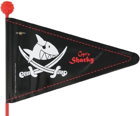 Fietsvlag Capt`Sharky Deelbaar