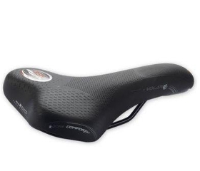 Zadel Selle Bassano Volare XL - zwart