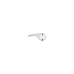 Kettingscherm Hesling Prisma 46t transparant/zwart
