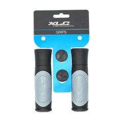 XLC Handvat  ergo 125mm zw/gr stel