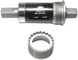 Sunrace trapas 68/132mm stalen cups