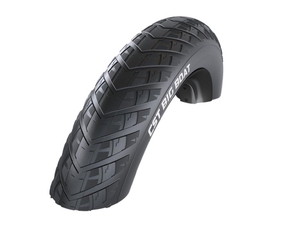 Buitenband Fatbike CST Big Boat 20 x 4.00 zwart reflectie