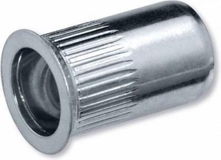 Blindklinkmoer 1742R aluminium M5 met draad