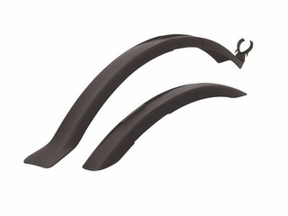 Spatbordset Polisport 26/27.5" - Nevada - Zwart