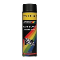 LAK MOTIP ZWART MAT SPB 500ML