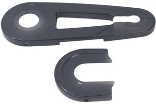 KETTINGSCHERM BIKE FUN 16-18 ZWART/SMOKE 44 L/16H