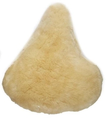 Zadeldek lamsvacht XL naturel