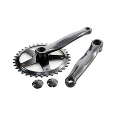 Crankstel 36t 152st zwart