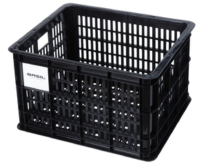 Fietskrat Basil Medium Zwart