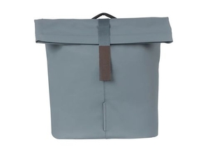 BASIL TAS DUBBEL CITY MIK GRAPHITE BLUE