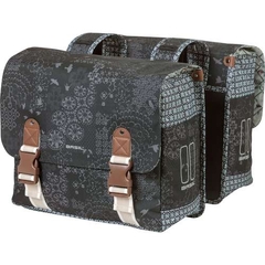 Basil dubb tas Boheme charcoal