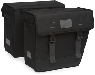 New Looxs Dubbele Fietstas Origin Hybride black 34L