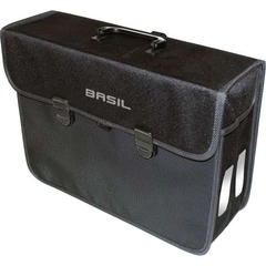 TAS BASIL PAKAF MALAGA XL ZWART 17LITER