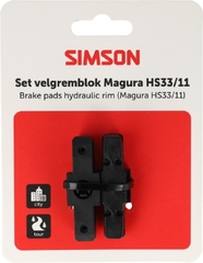 Simson remblokken Magura hydraulische velgrem HS33/HS11