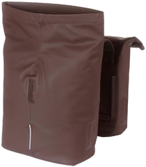 Basil Dubbele Fietstas City roasted brown 28-32L