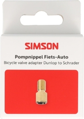 Simson pompnippel fiets/auto