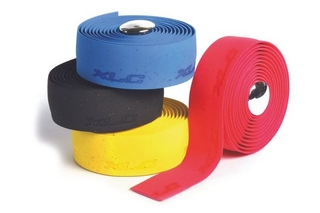XLC Stuurlint  cork gel zwart ds achter 2
